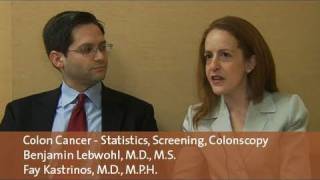 Colon Cancer - Statistics, Screening, Colonscopy - Drs. Kastrinos & Lebwohl Colon Cancer Risks And Prevention Dr Fay Kastrinos