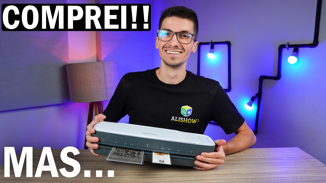 PLASTIFICADORA E LAMINADORA TERMICA QFUN A4 A3 VALE A PENA?