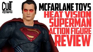 McFarlane Toys DC Multiverse Heat Vision Superman Movie Action Figure Review