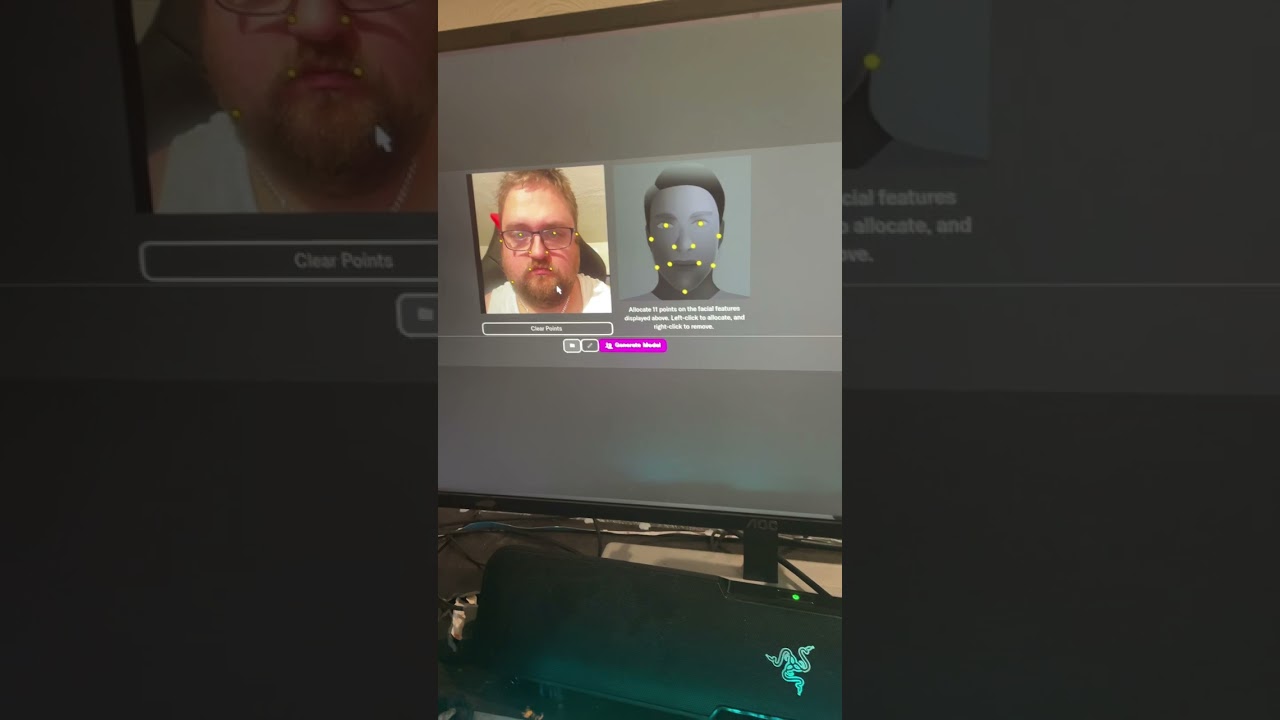 I put my face into FM22 by generating a 3d model…