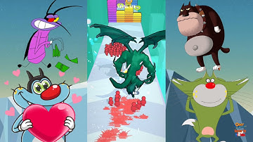 Monster Evolution Game NOOB vs PRO vs HACKER | Oggy, Jack, Bob, Cockroaches, Shinchan Funny GamePlay