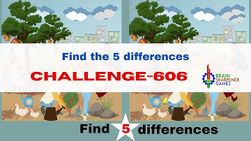 spot the difference picture game (Find the 5 differences)