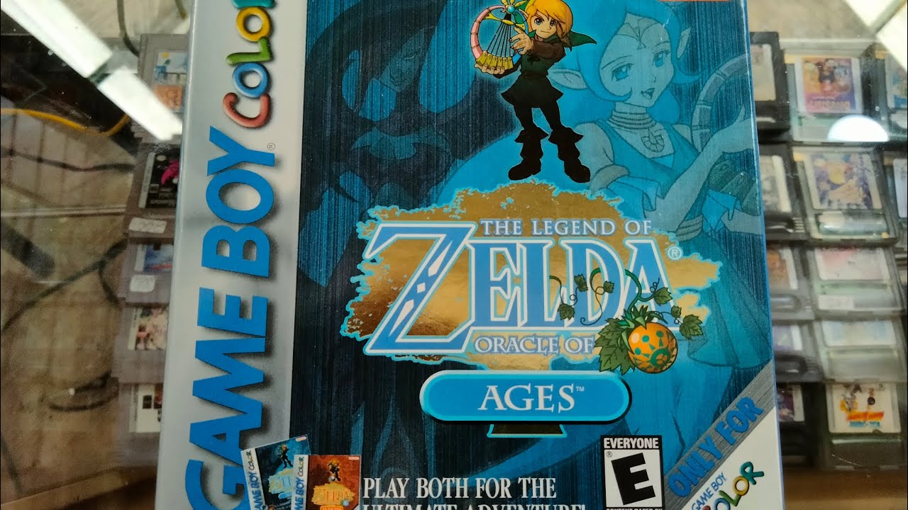 The Legend of Zelda oracle of ages Nintendo gameboy color YouTube