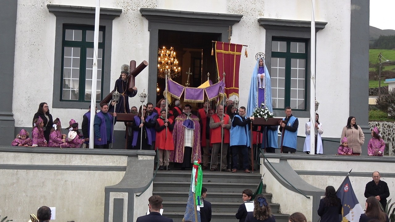 Procissão do Senhor dos Passos na Serreta-Ilha Terceira-Açores (2026-03-08)