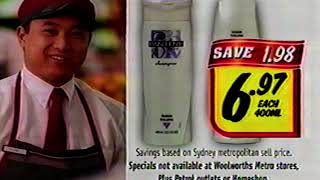 Woolworths Big % Off Sale - TV Ad 1 - Australia 2002