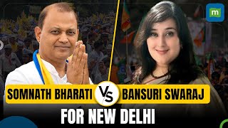 Lok Sabha Polls 2024: Who will win the New Delhi seat?| BJP's Bansuri Swaraj or AAP's Somnath Bharti