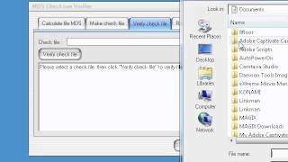 MD5 Checksum Verifier quick demo