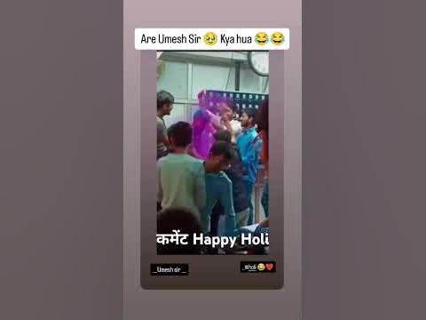 happy holi sir
