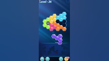 BLOCK! Hexa Puzzle! Semi-pro Level 26 (Rotate) - Lösung Solution Walkthrough