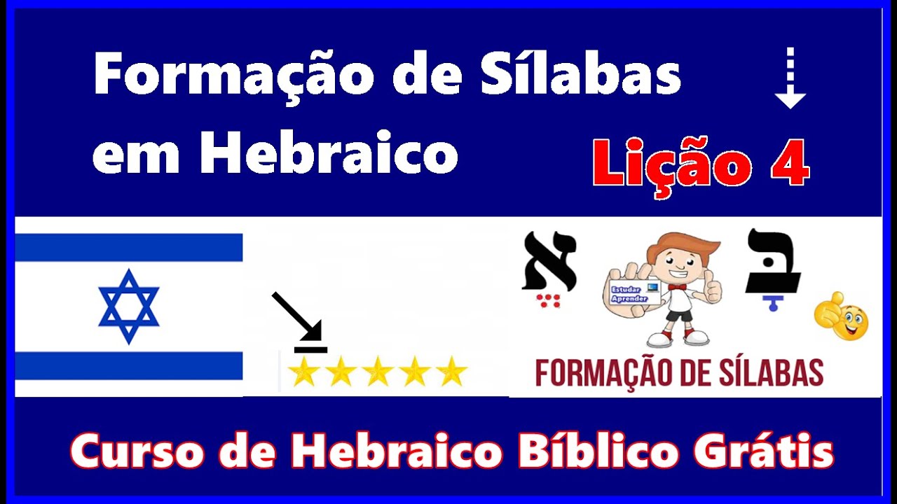 Formação de Sílabas em Hebraico