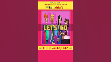 🤔 Who is Thief? #riddles #braintest #braingames