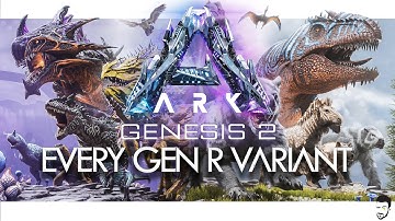 EVERY GEN R VARIANT Creature & Spawn Codes - ARK Genesis 2