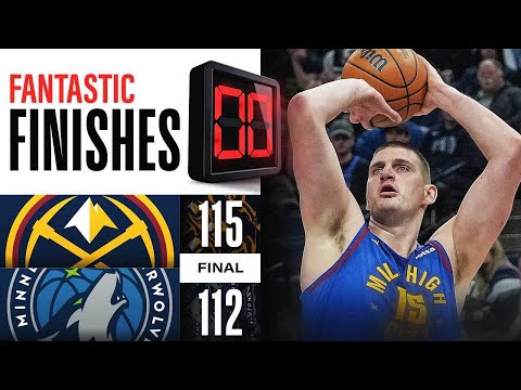 Final 5:22 MUST-SEE ENDING Nuggets vs Timberwolves 🔥| March 19, 2024