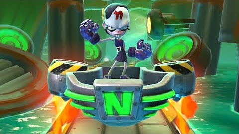 Crash Bandicoot: On the Run! - Nitro Nina Cortex Boss Fight