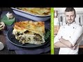 Домашние рецепты -  лазанья с грибами и сыром (видео рецепты, шеф-повар Константин Жук)