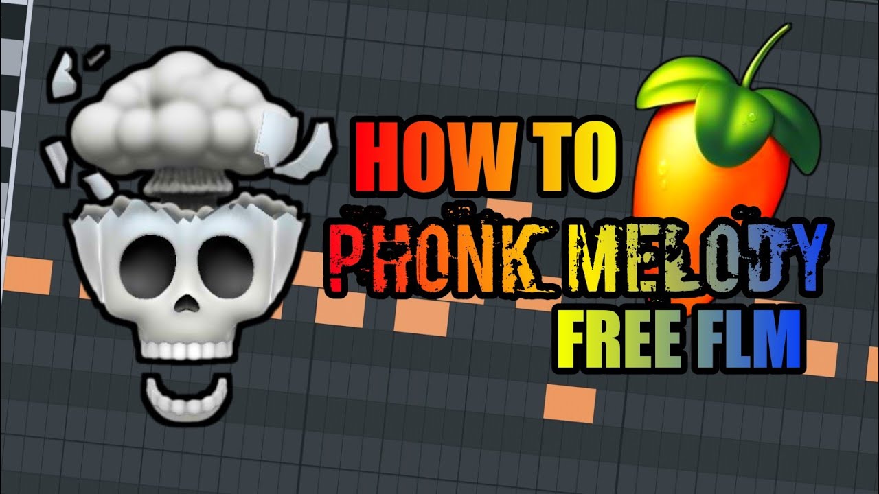 HOW TO PHONK MELODY - FL STUDIO MOBILE - FREE FLM