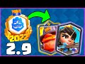 Clash Royale 20 Galibiyet Mücadelesinde 2.9 BAIT Deste