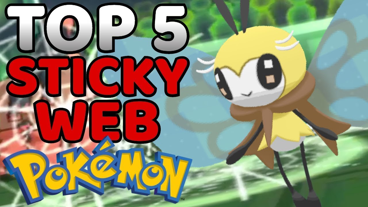 Top 5 Sticky Web Pokemon In League Format Pokemon Ultra Sun Ultra Moon Youtube