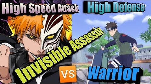 Naruto Slugfest | Level 55 Invisible Thunder Assassin  🆚  Earthkeeper | Skyladder PvP | Best pvp MMO