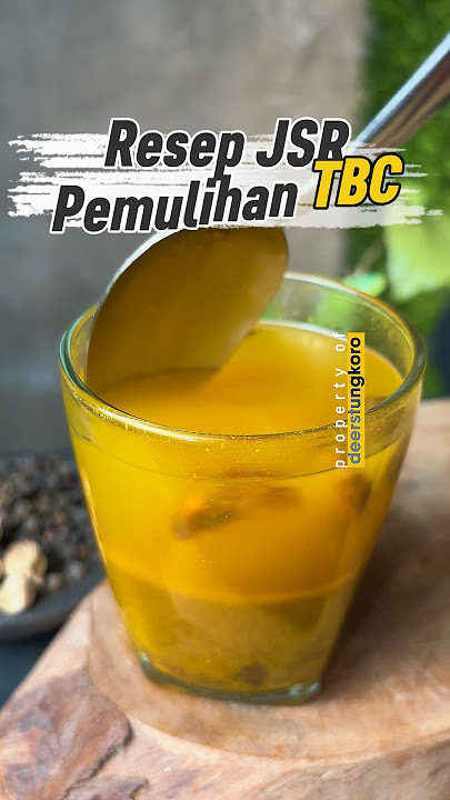 JSR Recipe for TB Recovery from Dr. Zaidul Akbar #jsr