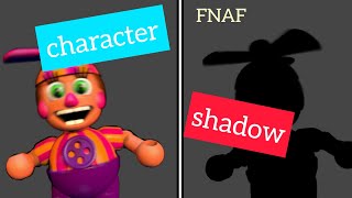 GUESS THE FNAF CHARACTER BY HIS SHADOW IN 5 SECONDS🔫