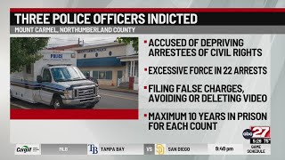 Pennsylvania police officers indicted for alleged civil rights violations