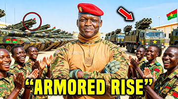 IBRAHIM TRAORÉ IN ACTION – Burkina Faso Army Gets New Tanks & Rocket Systems