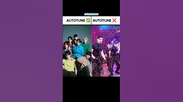 ENHYPEN: AUTOTUNE vs NO AUTOTUNE #shorts #enhypen