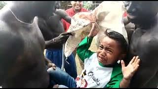 santa claus PPGPI GETSEMANI TANAH MIRING MERAUKE  PPAUA 2021 kunjungan adek Deven. Part 3#santaclaus