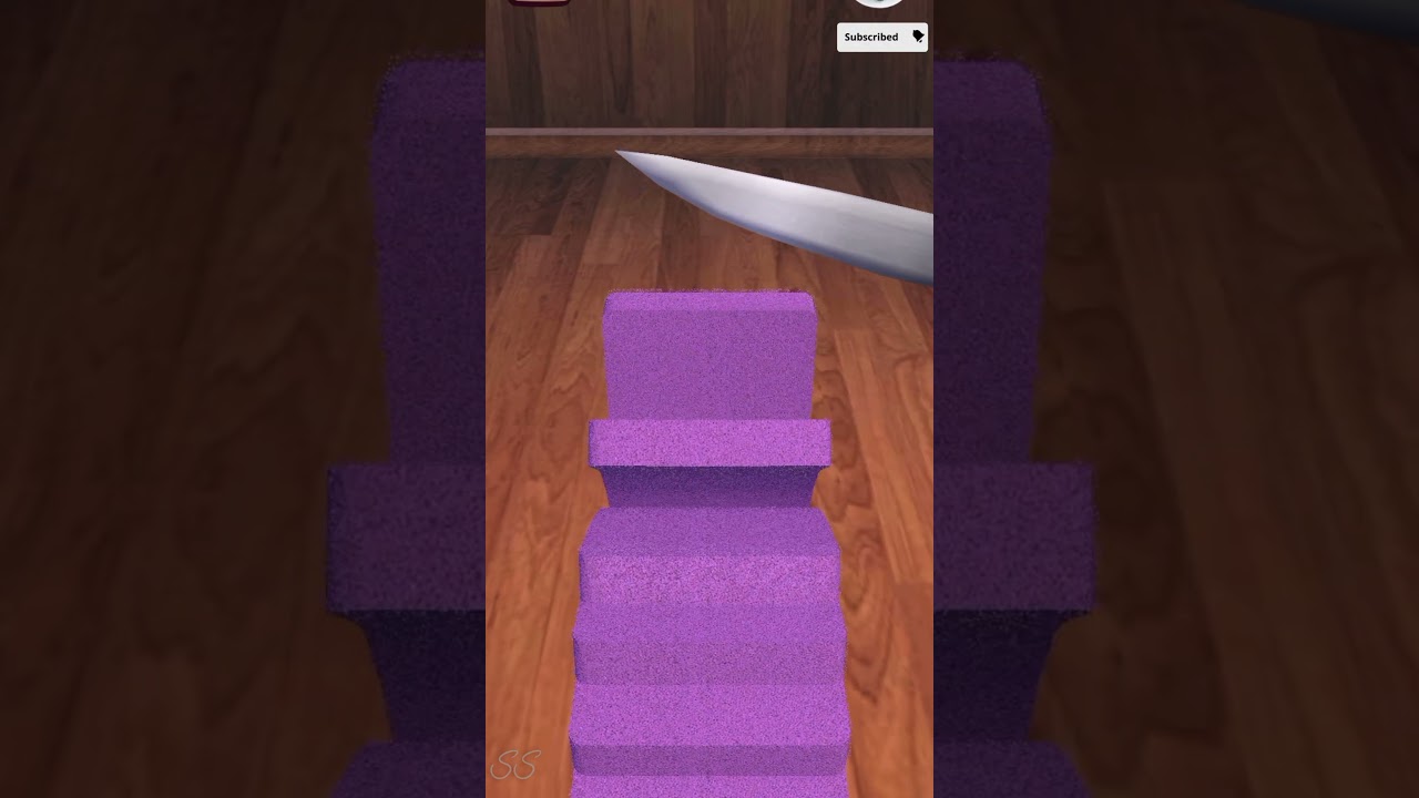 Most Satisfying Foam Cutting ASMR 🔪💜 | Relaxing Mini Game Gameplay 