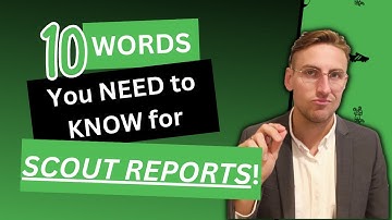 How to Write a Scout Report in English | 10 Advanced Football Vocabulary Words | Fluent Football