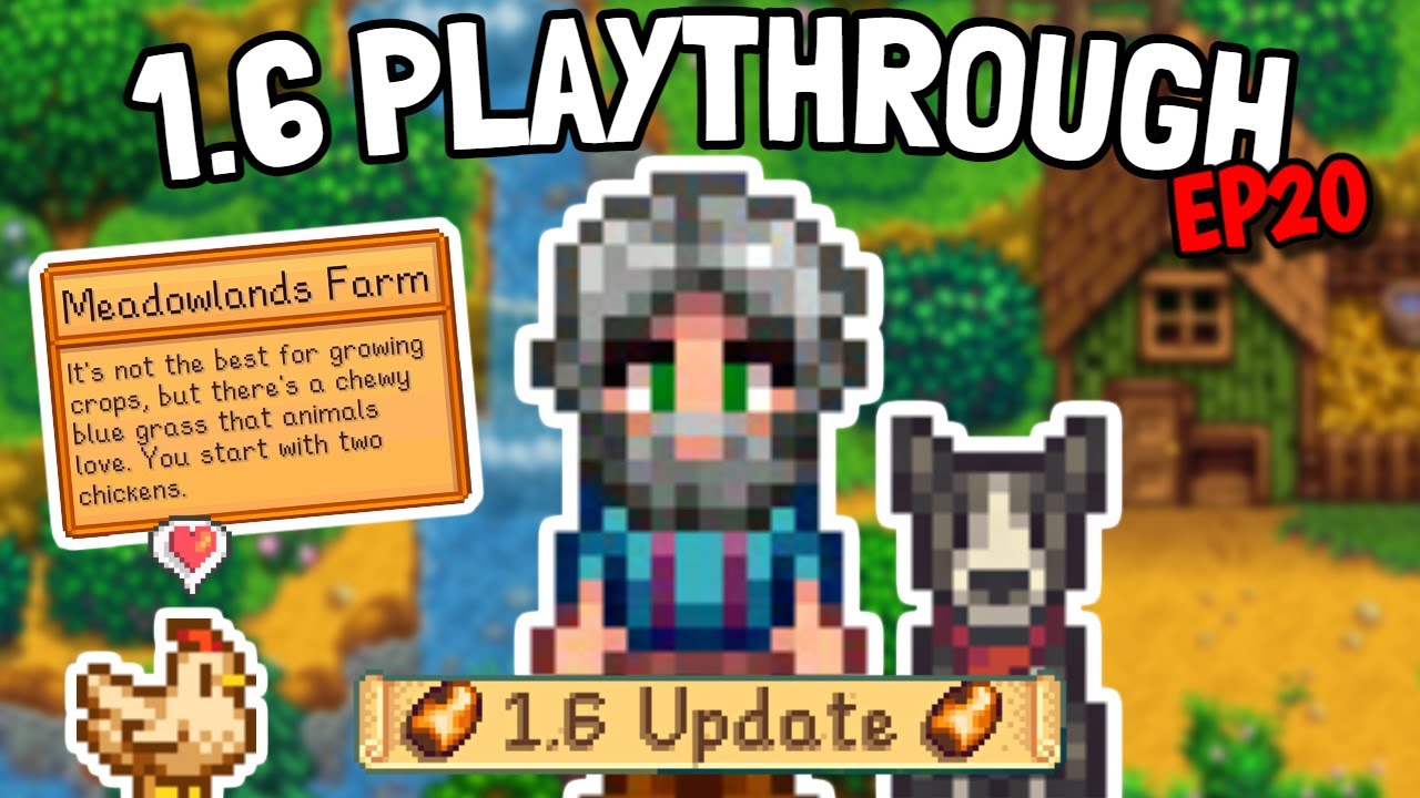 WALKING THE DOG Stardew Valley 1 6 Full Playthrough Ep 20 YouTube walking-the-dog-stardew-valley-1-6-full-playthrough-ep-20-youtube