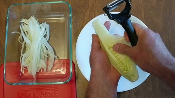 HOW TO JULIENNE CUCUMBER