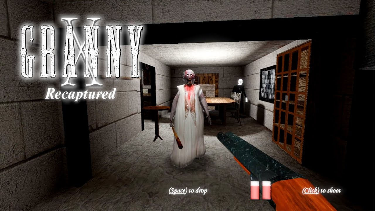 Granny Recaptured v1.1.3 in Slendrina x (read the description)