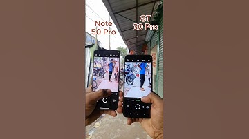 Infinix Note 50 Pro Vs Infinix GT 30 Pro Main Camera Test