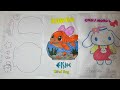 How to make Kawaii Blind Bag 🐠Coloring, Cute Paper Diy ( LİVE 🔴 )
