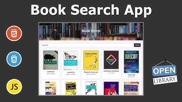 Book Search App with Pagination using Open Library API | JavaScript | CSS3