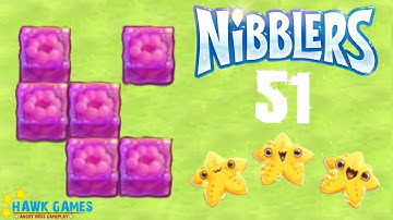 Nibblers - 3 Stars Walkthrough Level 51