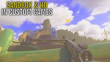 NEW Playlist Maps Into Custom Games AFTER PATCH (Sandbox, HQ, etc) - CoD: WWII Glitches