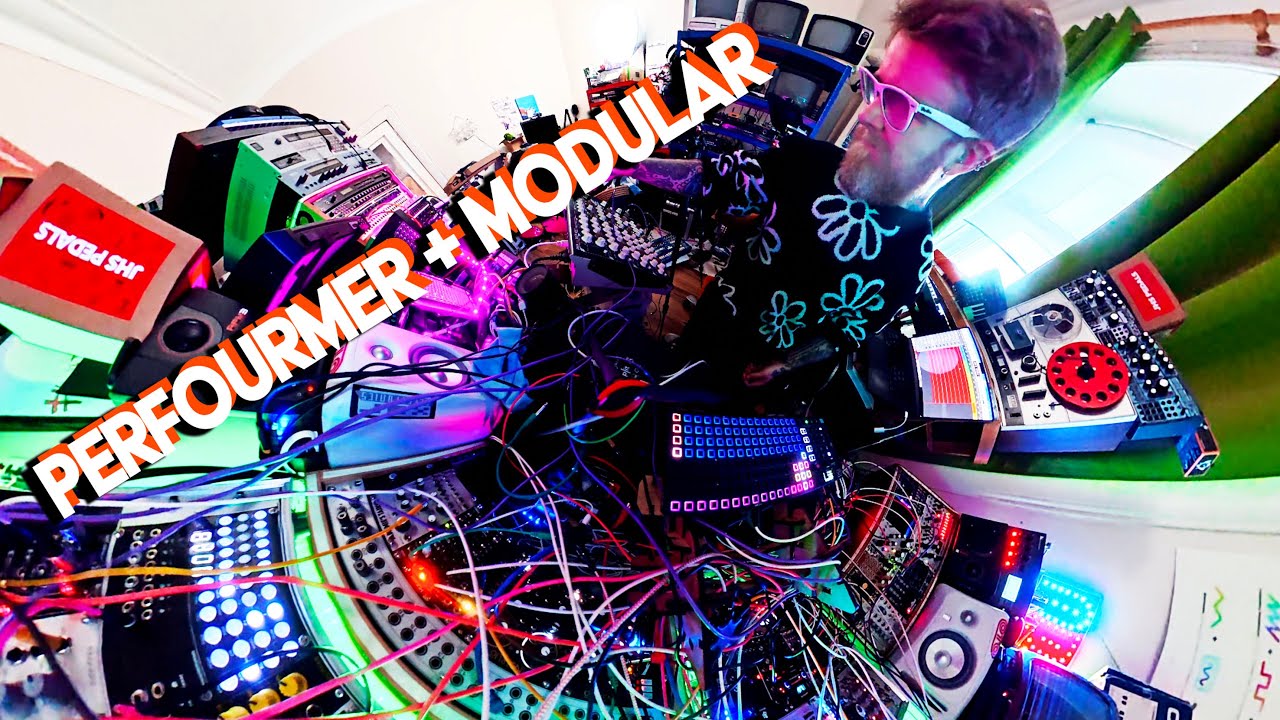 Rediscovering the Vermona Perfourmer as a Modular Instrument - YouTube