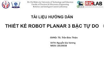 Assignment 4. Thiết kế robot 3 DOF trên SolidWorks. Simscape Simulink. Nguyễn Gia Vương 20139038