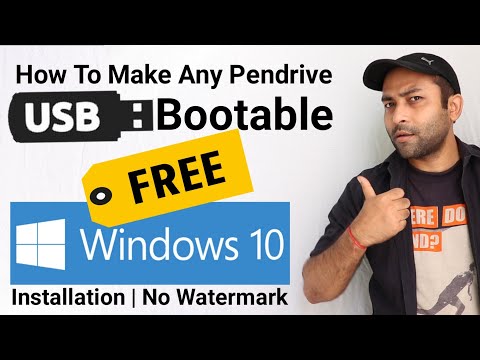 How To Make Bootable USB Windows 10 | How To Make Bootable Pendrive For Windows 10