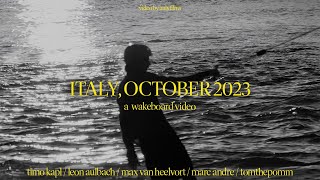 Italy, October 2023 // a Wakeboard Video Part