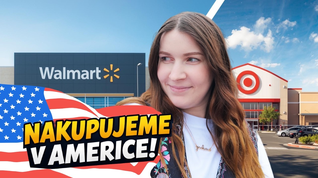 TAKHLE vypadají obchody v AMERICE?! 🇺🇸 | Walmart vs Target