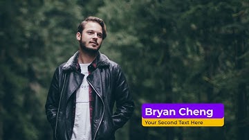 Modern Lower Thirds | Elements - Envato elements