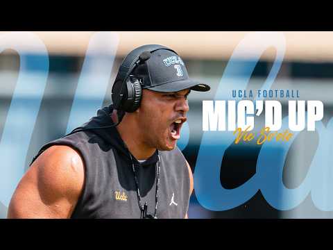 Coach Vic Never Skips Arm Day: Mic'd Up with UCLA Football Linebackers Coach, Vic So'oto