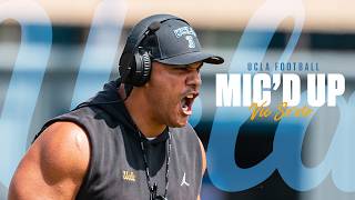Coach Vic Never Skips Arm Day: Mic'd Up with UCLA Football Linebackers Coach, Vic So'oto