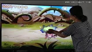 Famous Play Oway interactive wall games on TV Profile