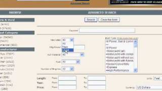 Yacht World Tutorial Advanced Boat Search