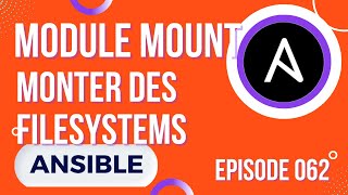 ANSIBLE - 62. MOUNT MODULE: MOUNTING FILE SYSTEMS (E.G. NFS)